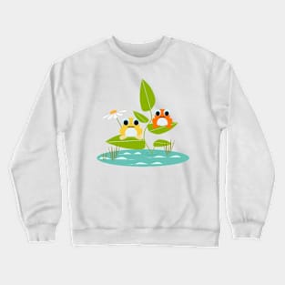 Frogs Joy Crewneck Sweatshirt